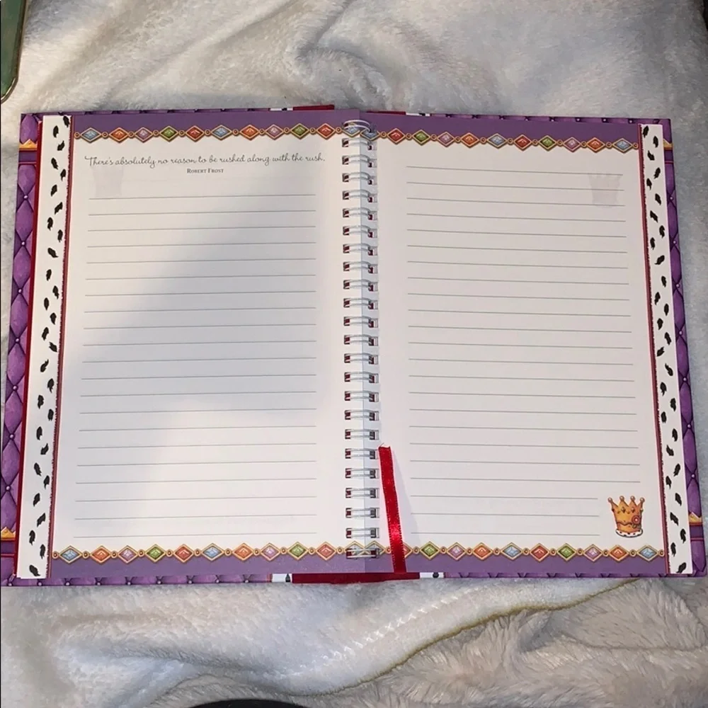 Mary Engelbreit Journal Red Velvet Spine